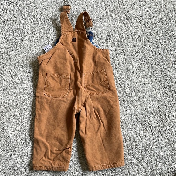 Carhartt 12 month flannel lined overalls - Picture 5 of 5